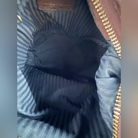 Vintage Coach Nubuc Helen’s Legacy Duffle 4952 in Chocolate 🐻🍫 - Picture 11 of 12